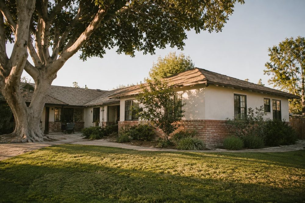 Bedroom and bathroom addition on a Sherman Oaks home